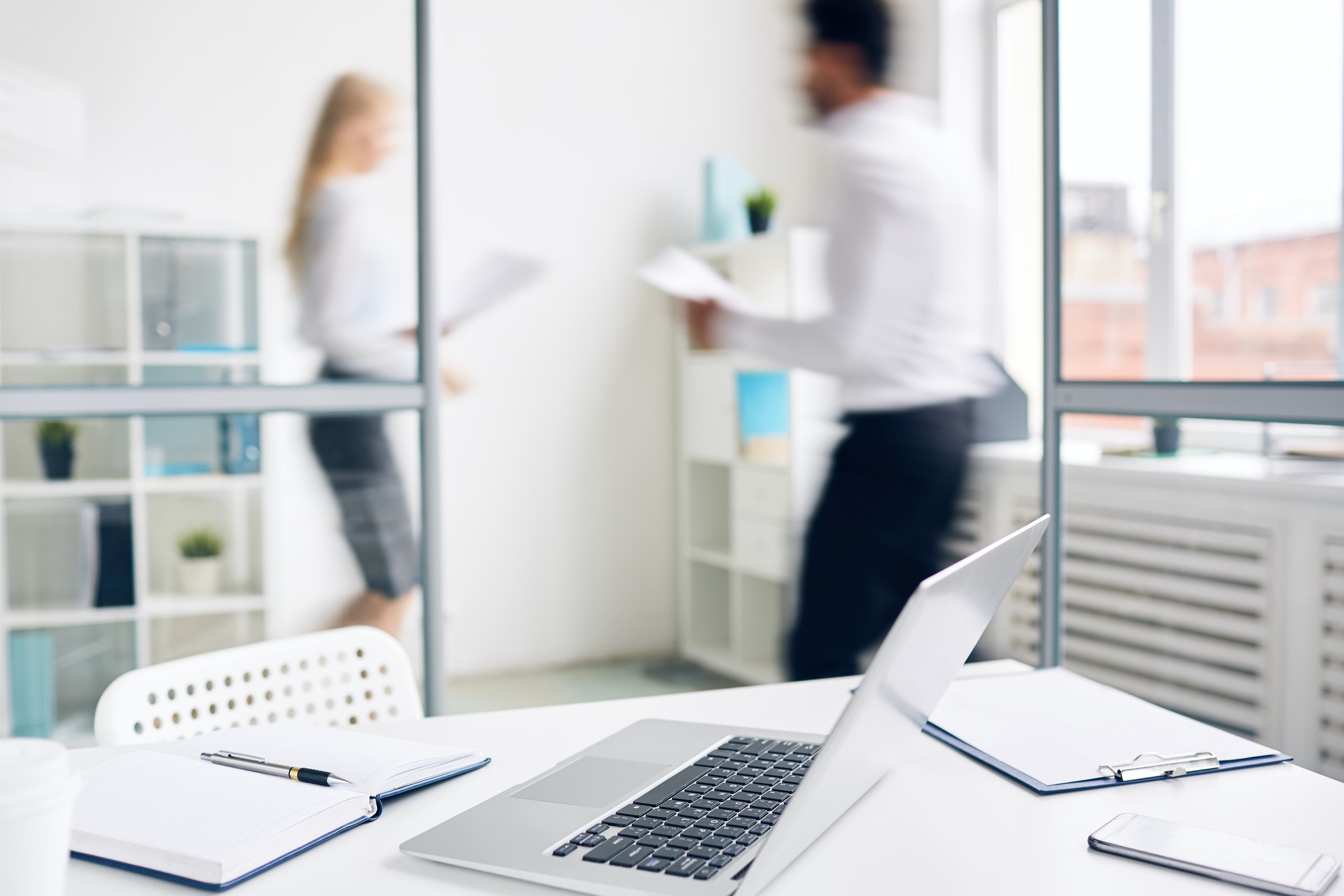 Workplace of accountant
